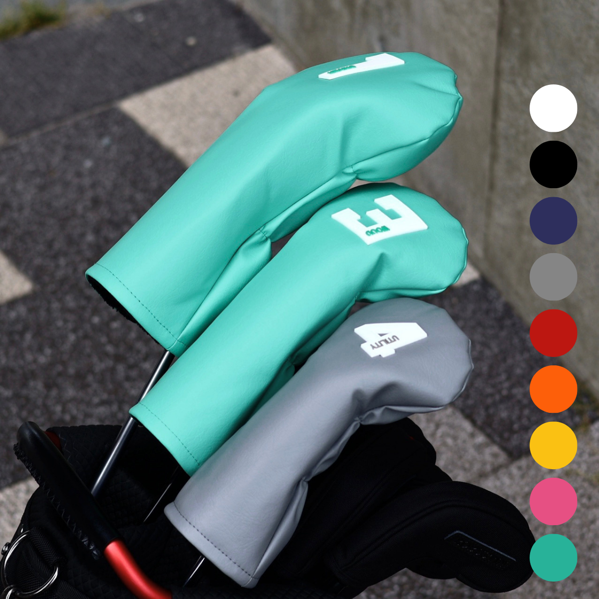 SOLID NUMBER HEADCOVER