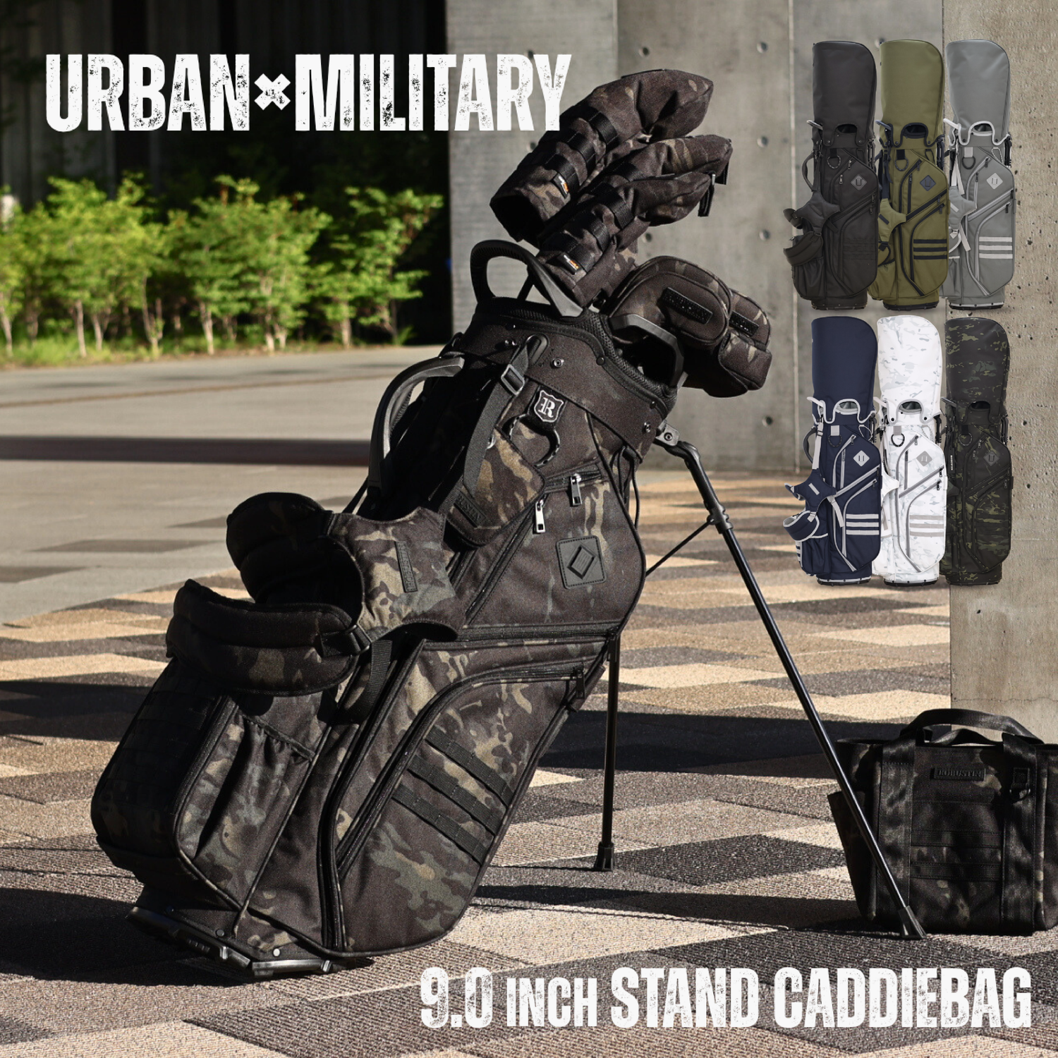 1000D STAND CADDIE BAG